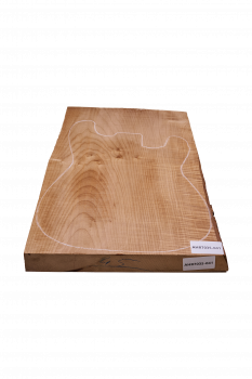 Preview: Body Ahorn leicht geriegelt A, 1-tlg., Caramel, Einzelstück #041